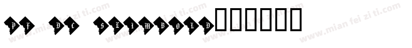 PF DC SeimBold字体转换